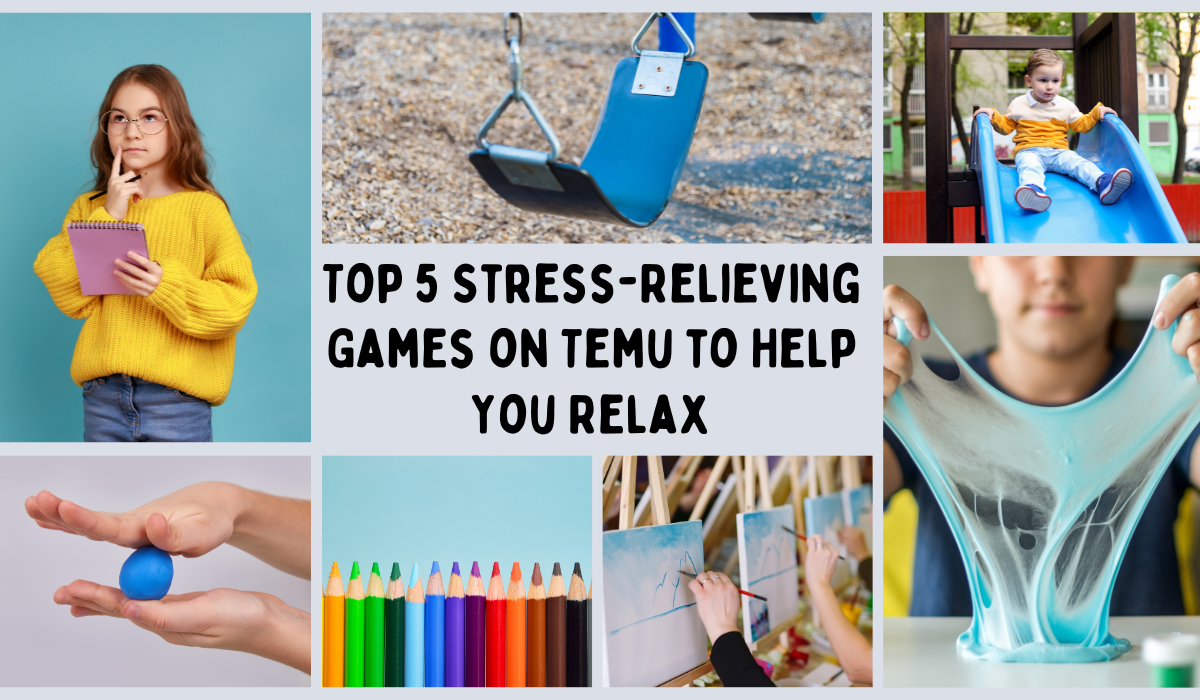 Top 5 Stress-Relieving Games on Temu to Help You Relax