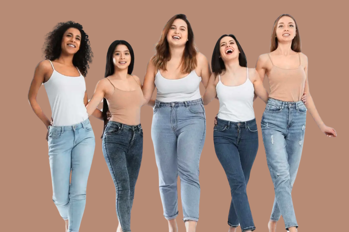 High Waisted Jeans That Flatter Curves and Elongate Legs Naturally