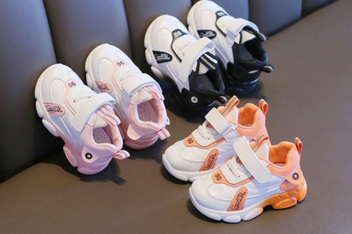 Stylish toddler sneakers that make walking fun and keep feet protected