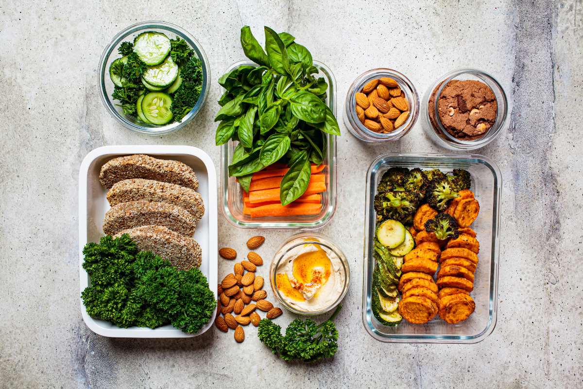 Plant‑based meals without dairy eggs or honey included