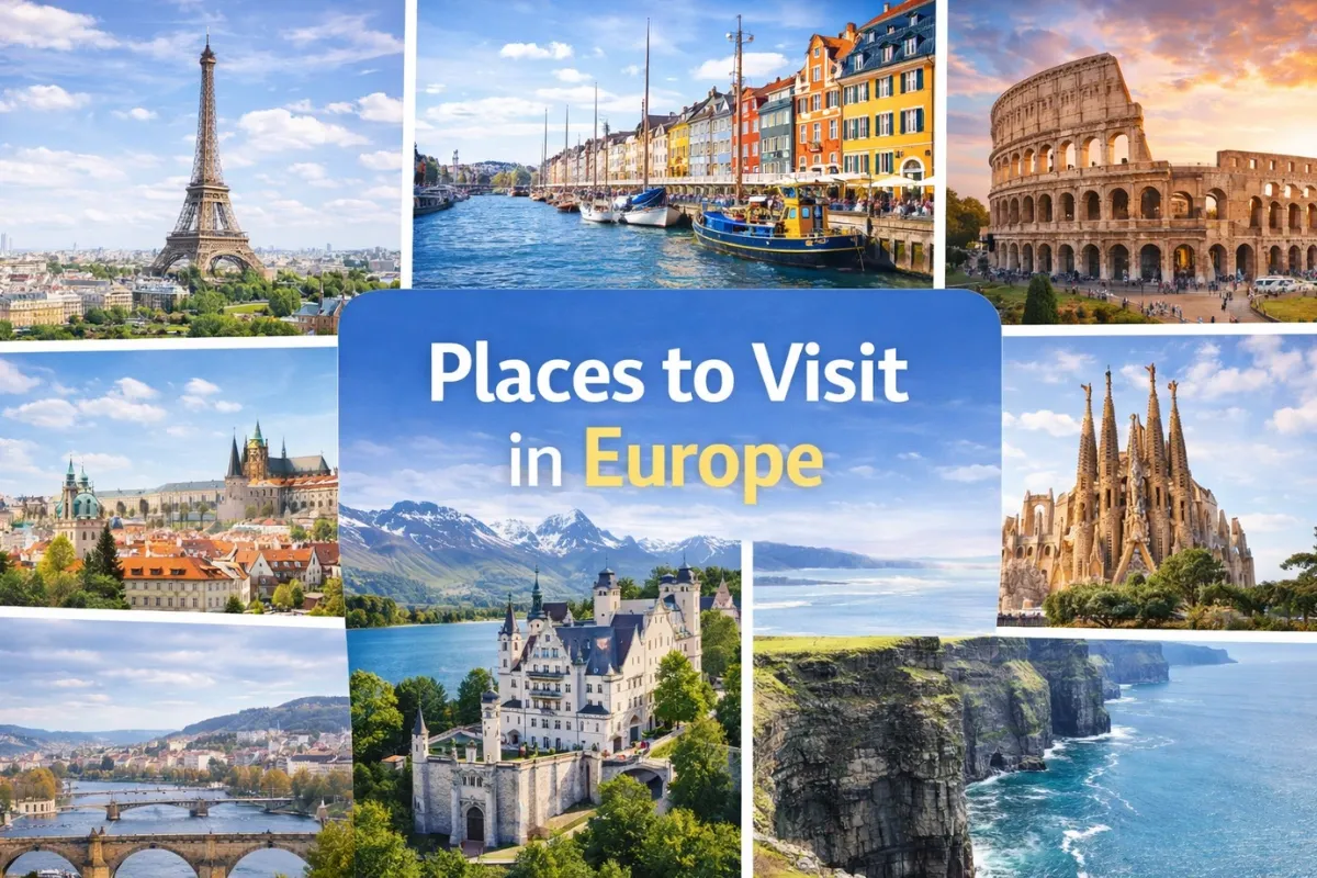 Best Places to Visit in Europe by a Three-Hour Flight from Italy