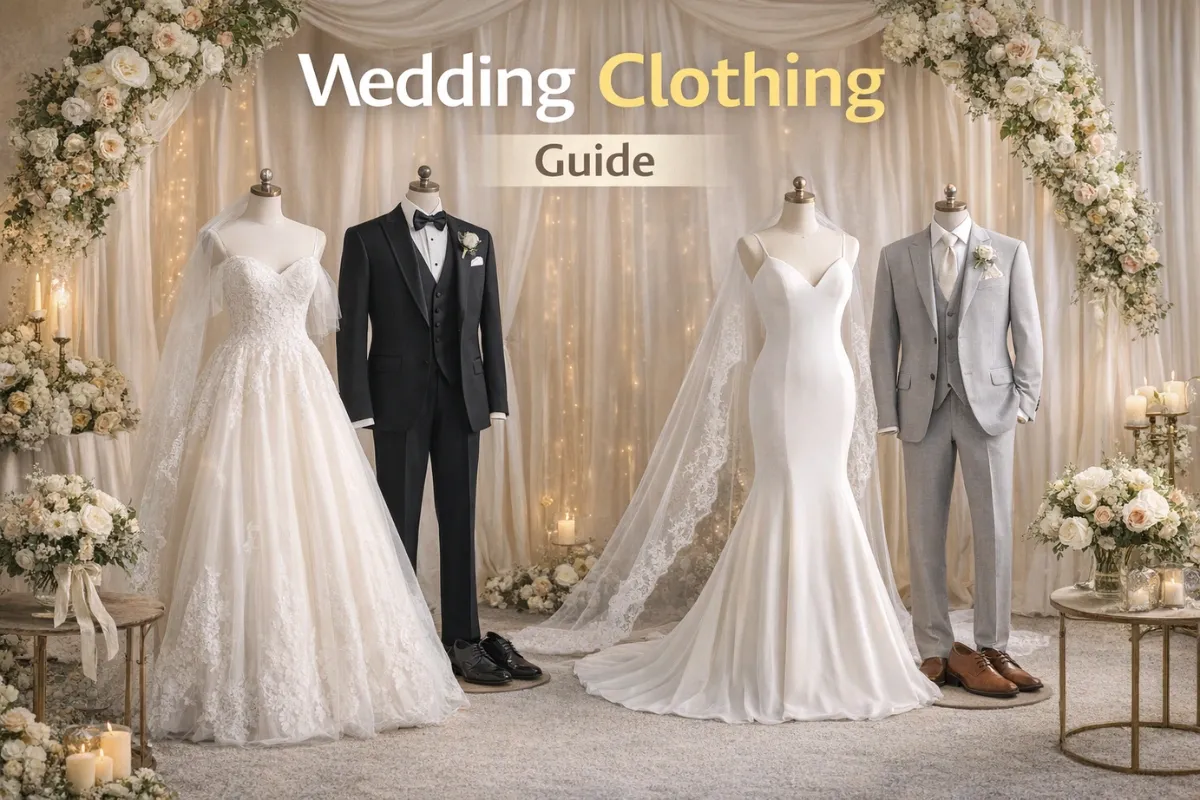 The Ultimate Wedding Clothing Guide: Everything You Need for the Big Day