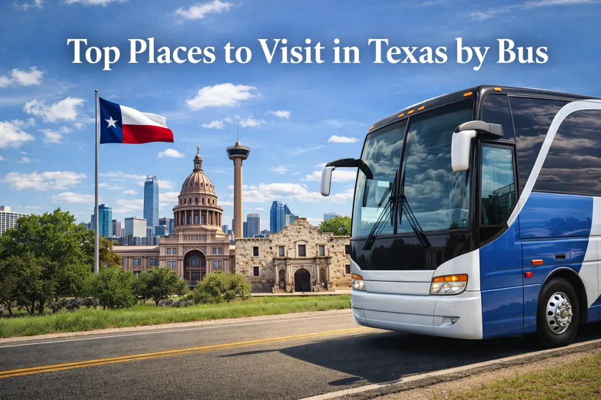Top Places to Visit in Texas by Bus