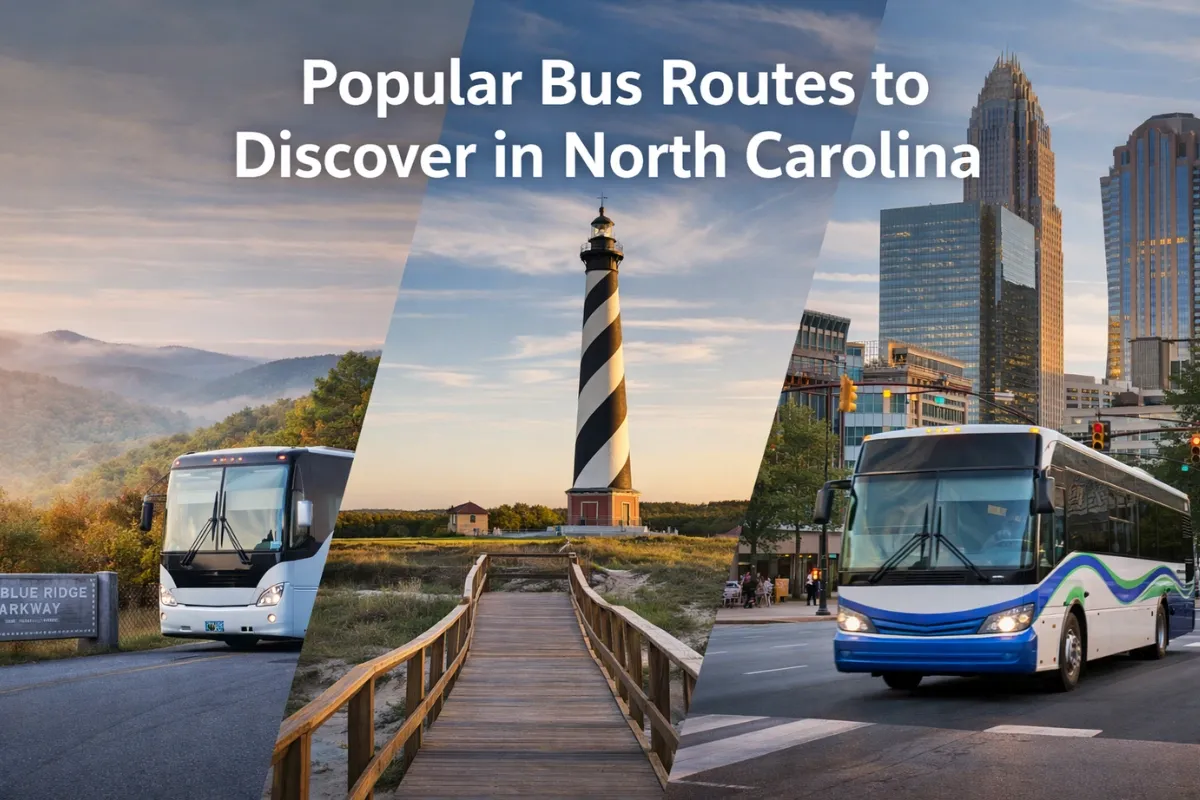 Popular Bus Routes to Discover in North Carolina
