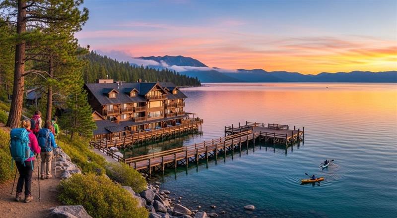 Lake Tahoe Hotels for Adventure Seekers: Stay Near Hiking Trails and Lakes