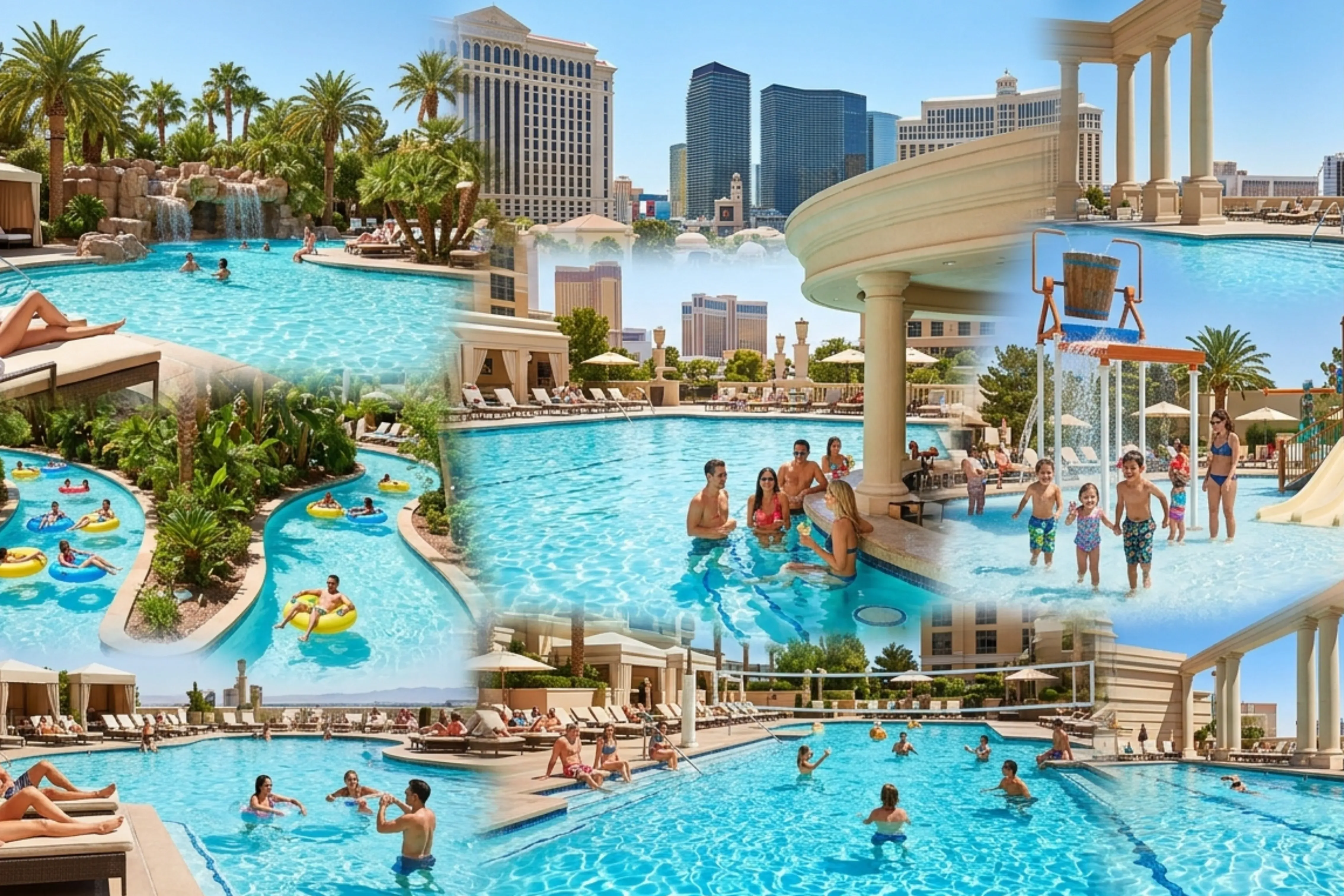 Top Poolside Escapes for Fun and Relaxation in Las vegas