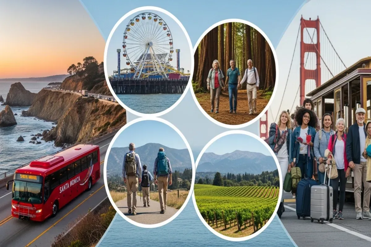 Weekend Vacation Spots in California You Can Travel by Bus