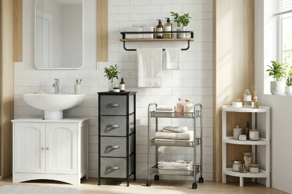 Stylish Bathroom Furniture Essentials That Maximise Storage at Home