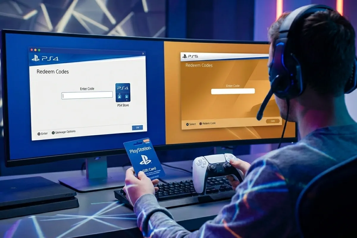 Steps to Use PlayStation Gift Card on PS4 and PS5 Instantly