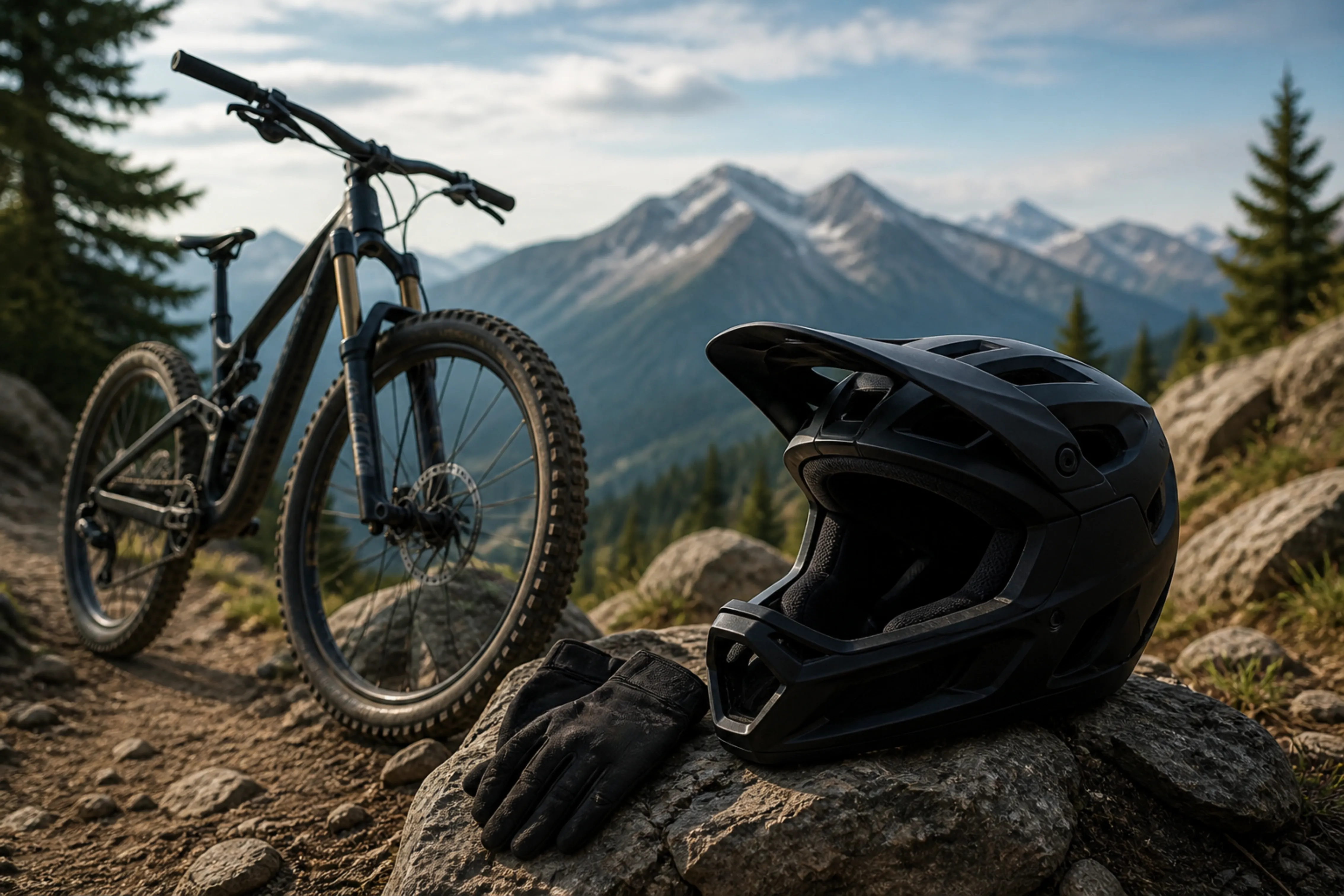 Best Lightweight Full Face MTB Helmets for Adventure Cyclists