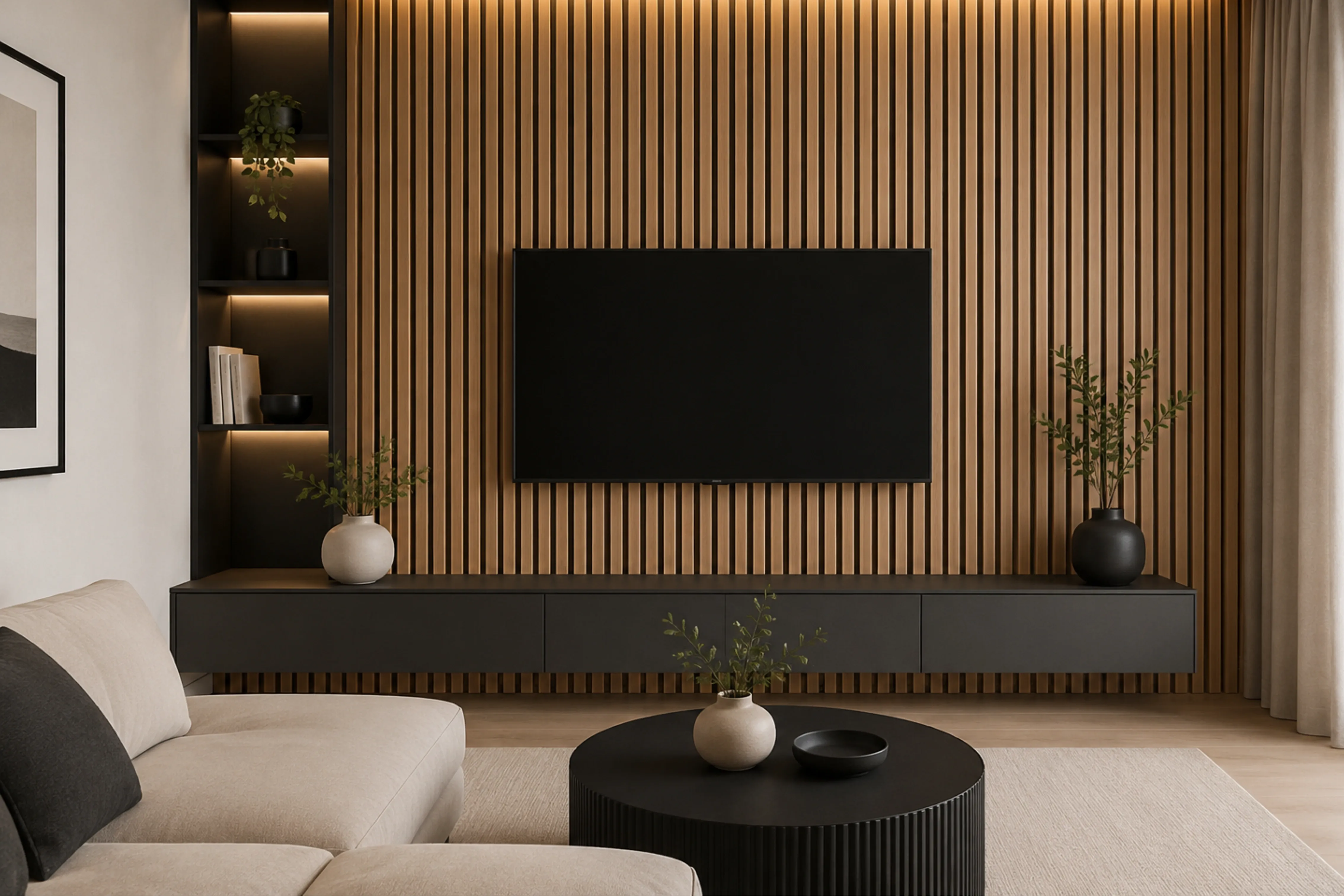 Stylové Nástěnné Lamelové Designy Pro Maximální Využití Prostoru V Malých Bytech