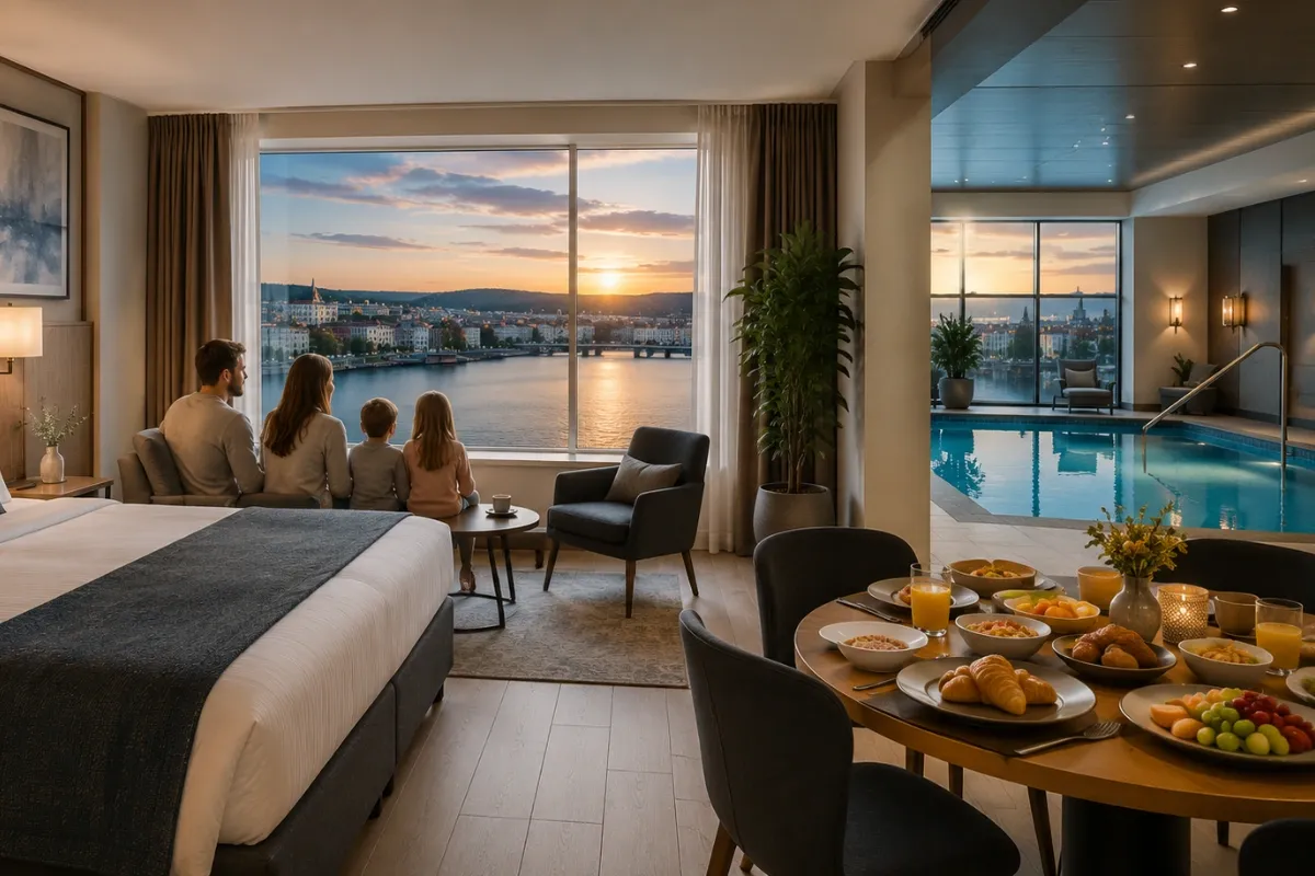Hotell i Sundsvall: Restauranger, pooler och mysig komfort för hela familjen