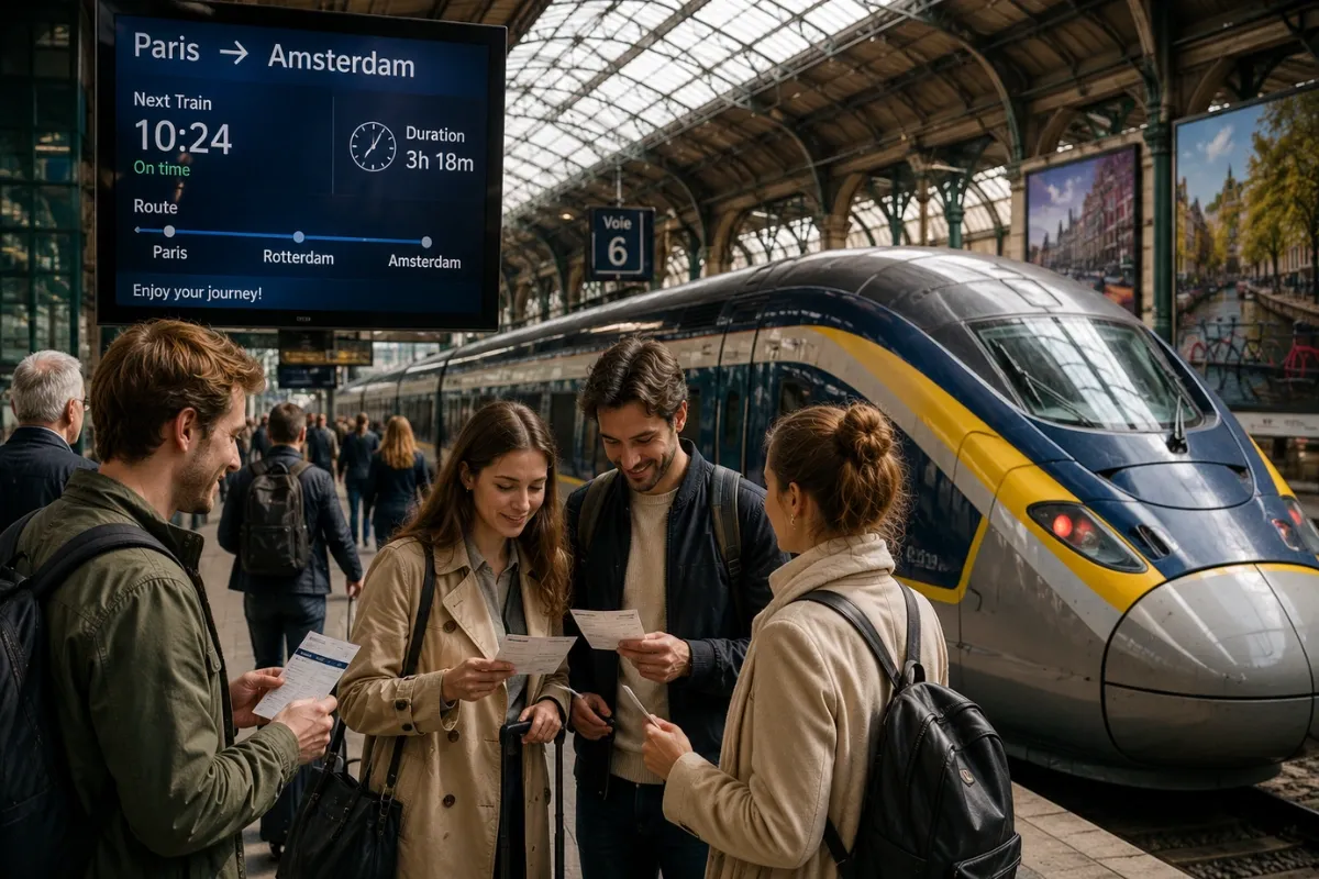 Paris to Amsterdam Train Guide: Tickets, Duration & Essential Tips