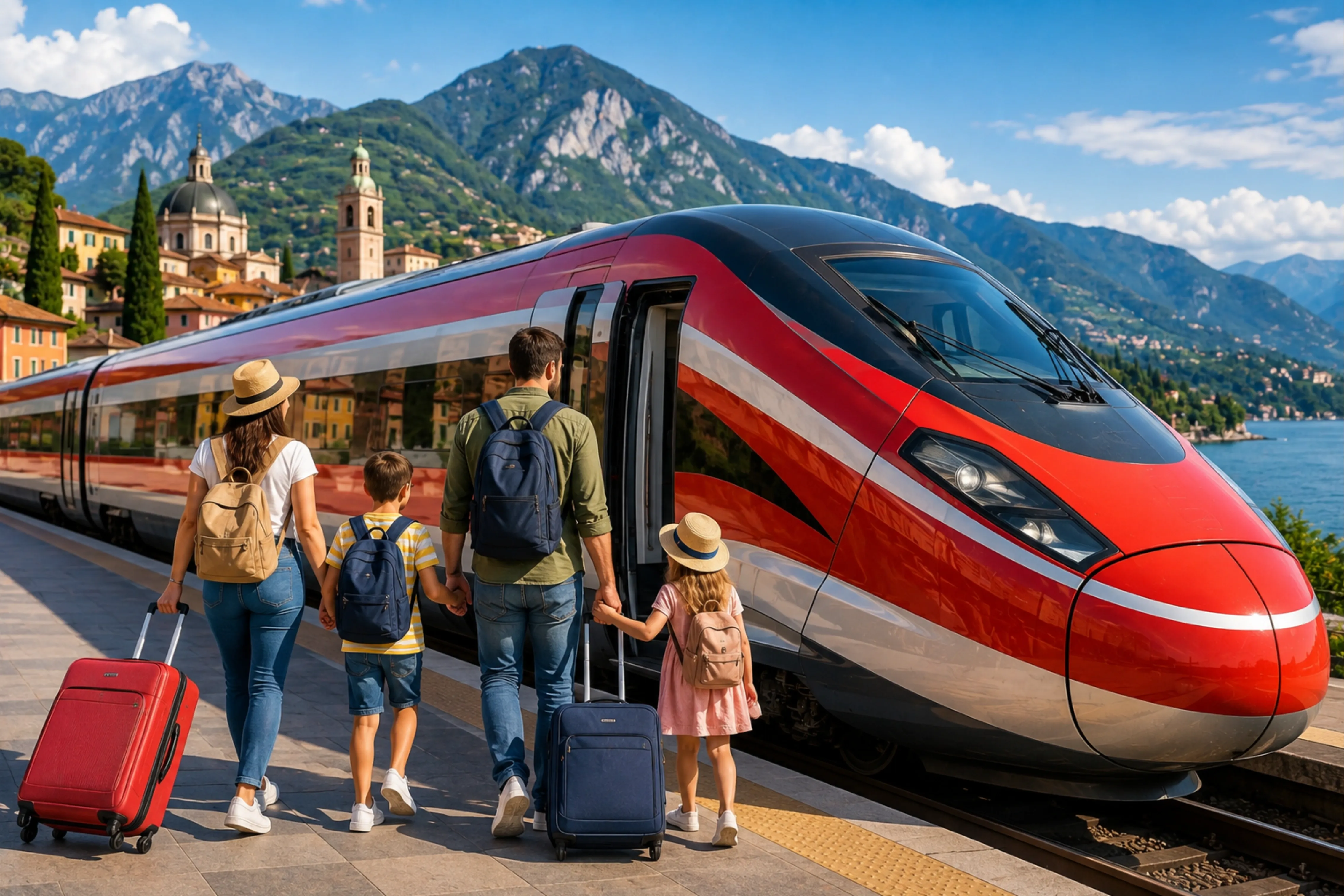 Come Rendere Più Facili e Piacevoli i Viaggi in Treno con la Famiglia in Italia