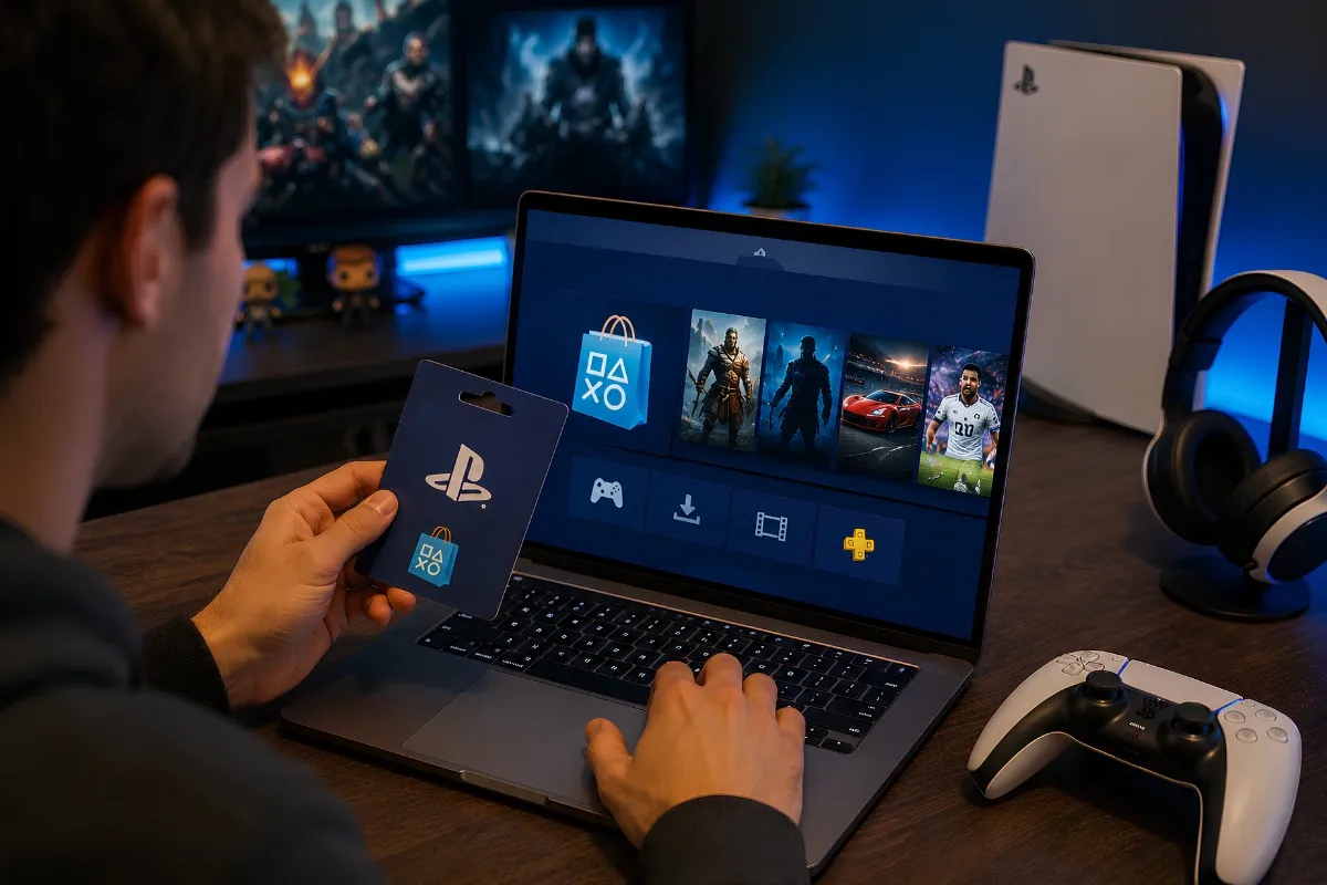 So kaufen Sie PlayStation-Geschenkkarten online für Spiele, DLCs und mehr