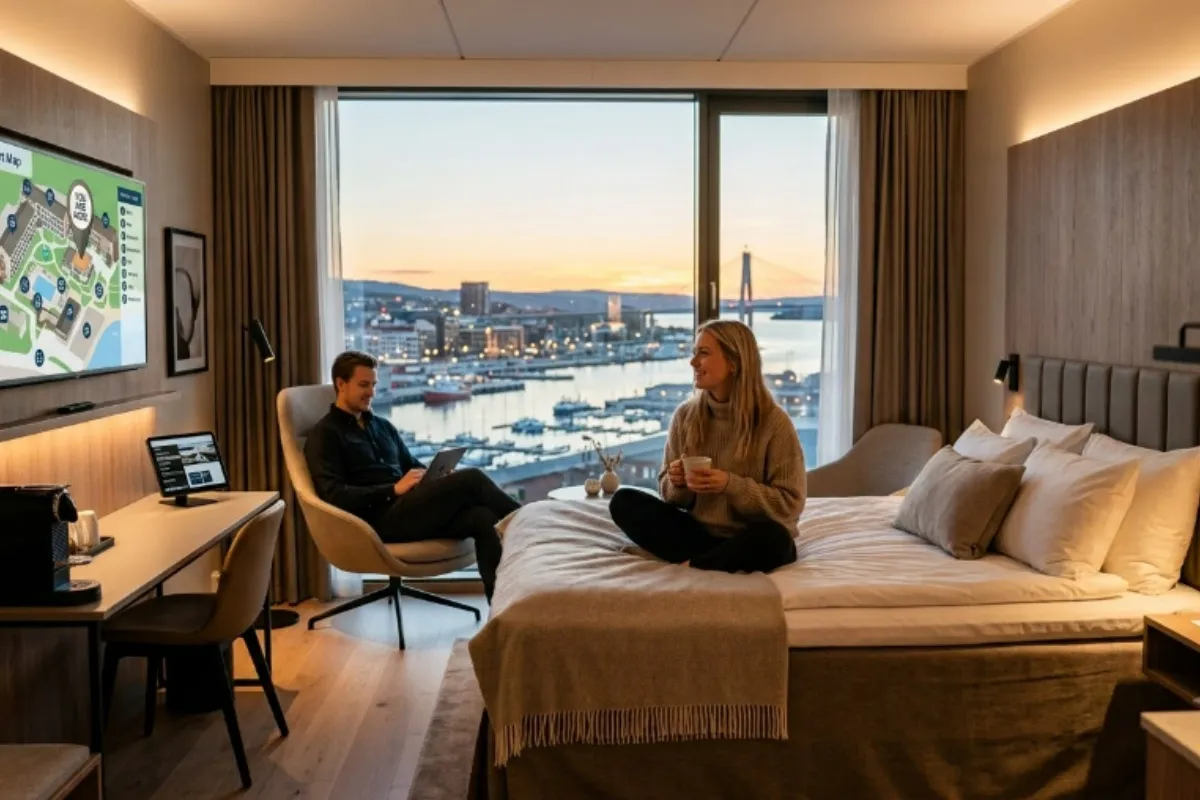 Sundsvall-hotell med moderna bekvämligheter för en bekväm vistelse