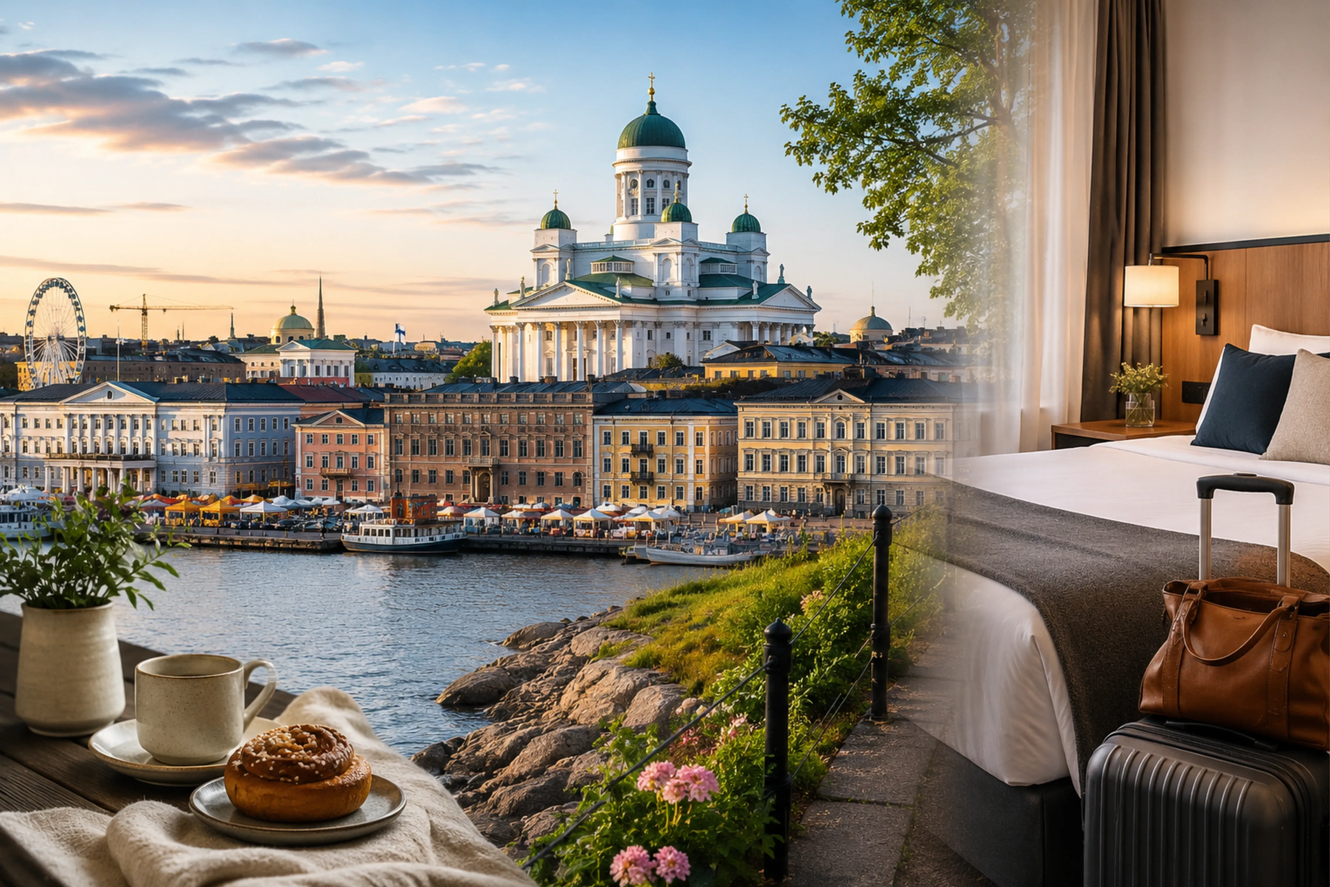 Parhaat majoituspaikat Helsingissä mukavaa kaupunkilomaa varten