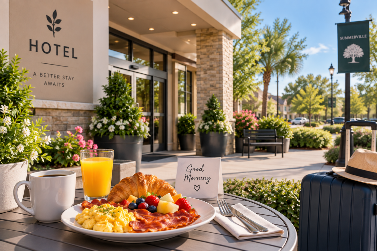 Best Summerville Hotels for an Affordable Stay with Free Breakfast