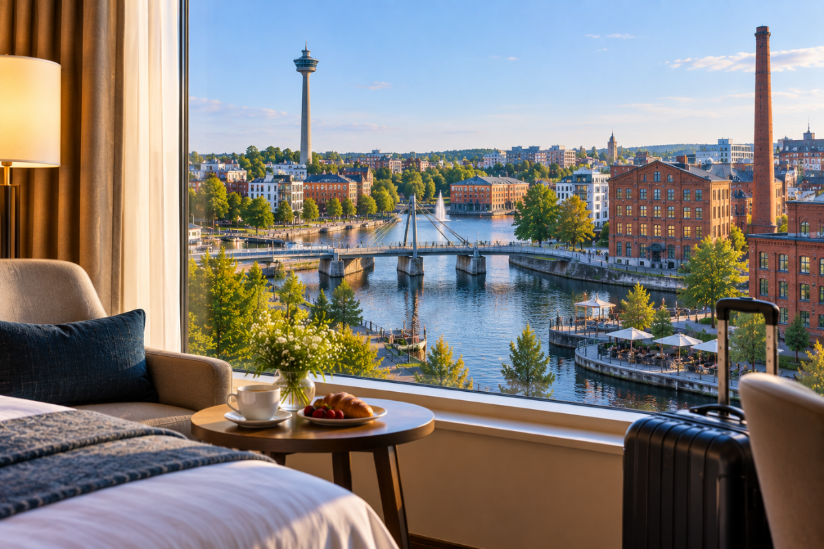 Tampereen keskustan hotellit mukavaa majoittumista ja helppoa kaupunkiin tutustumista varten