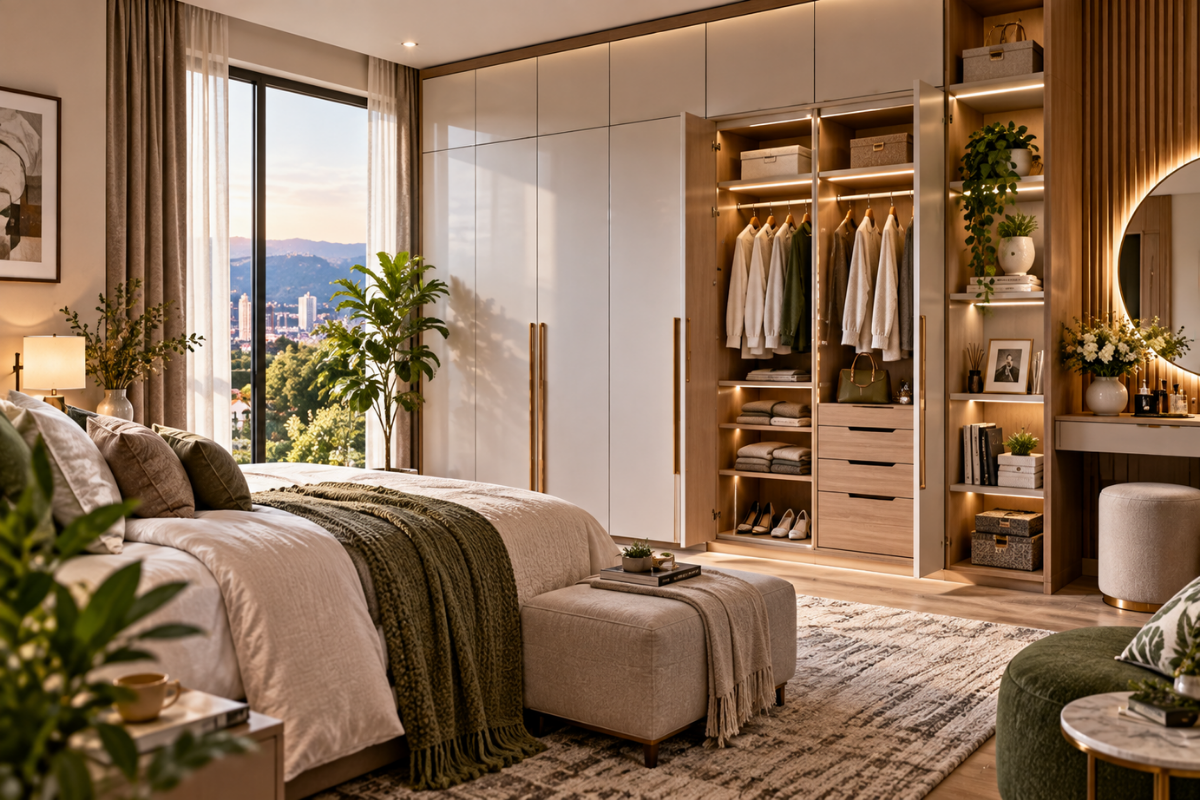 Stylish Wardrobe Designs to Instantly Enhance Your Bedroom Storage